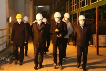 九江市委書記劉文華到中國巨石九江智能制造基地調研